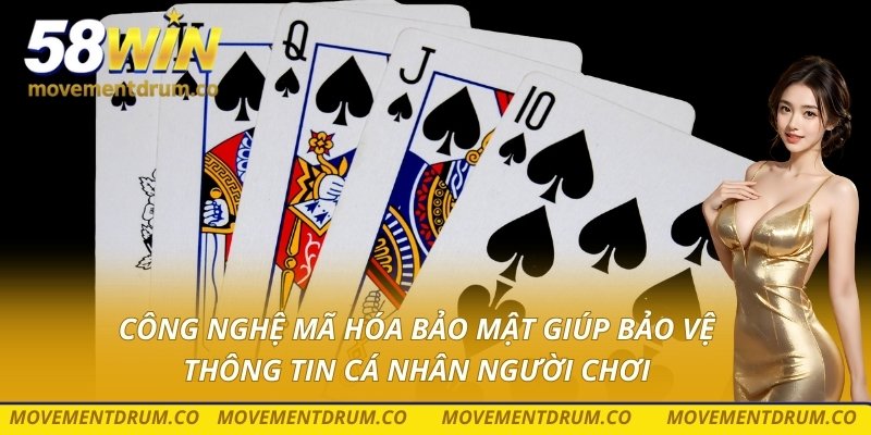 Công nghệ mã hóa bảo mật giúp bảo vệ thông tin cá nhân người chơi